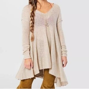 Free People Dancing in the Forest Wool Blend Sweater Sz. S